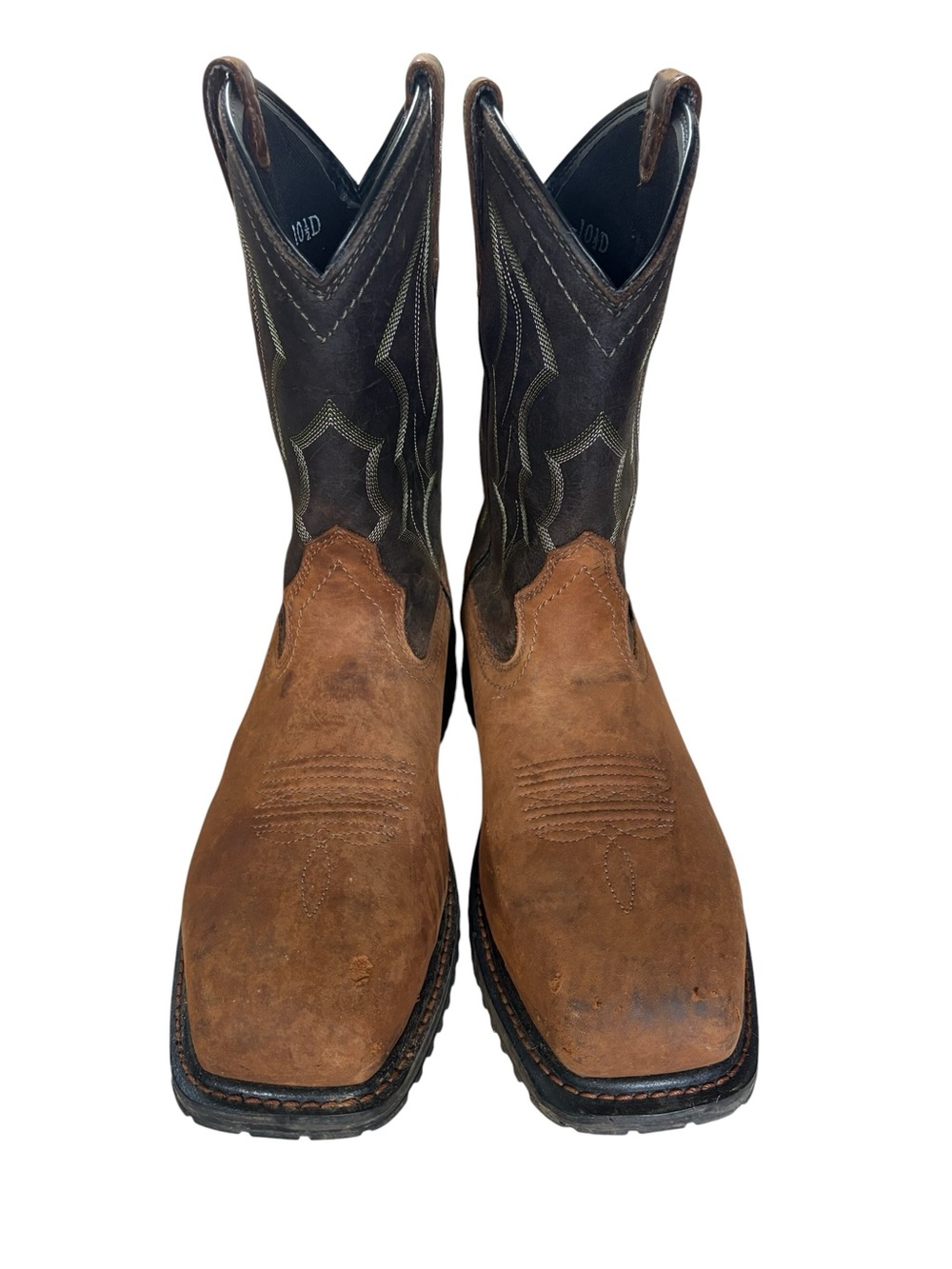 Ariat RigTek Square Toe Waterproof Composite Toe Work Boot Men's 10.5 D - Picture 7 of 13